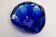 Mid-century blue Murano glass ashtray, Italy, 1970s