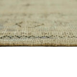 Handmade Oriental Unique 1980s 283 cm x 324 cm Beige Wool Carpet