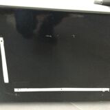 Canapé gradual lounge cuir noir Cini Boeri - knoll/gavina