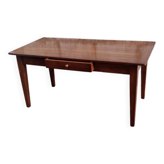 Solid walnut bistro table.