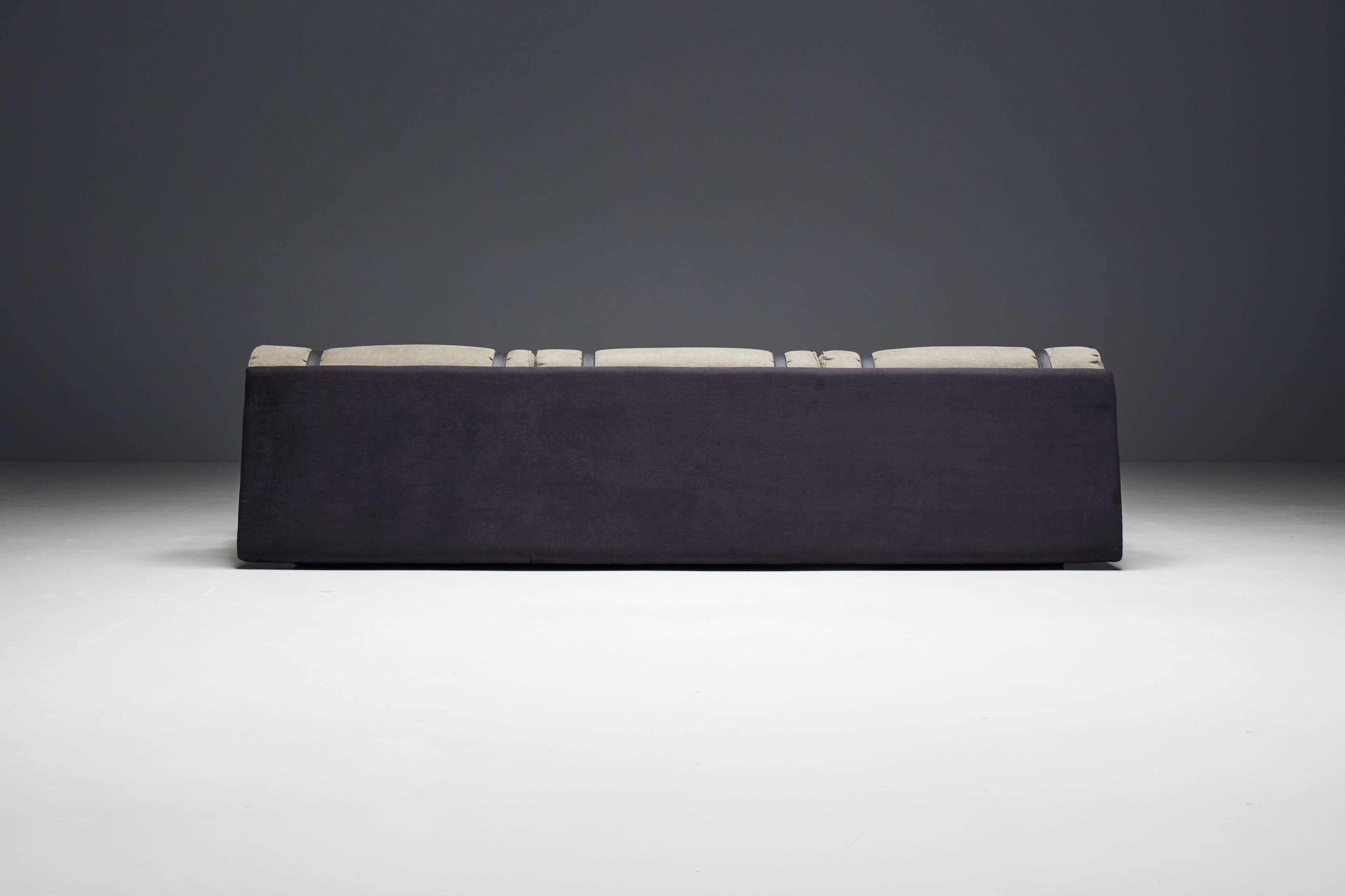 Mid-Century Cylindrical Sofa, Brazil, 1970s