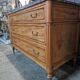 Commode En Acajou Blond D’époque Louis XVI - XVIIIème Siècle
