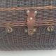 Old blackened Bressan wicker basket