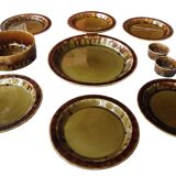 Old Gien fondue dish set