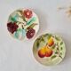 Lot assiettes en barbotine