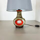 Lampe de table en céramique de lave grasse par Dümler et Breiden, Allemagne, années 1970