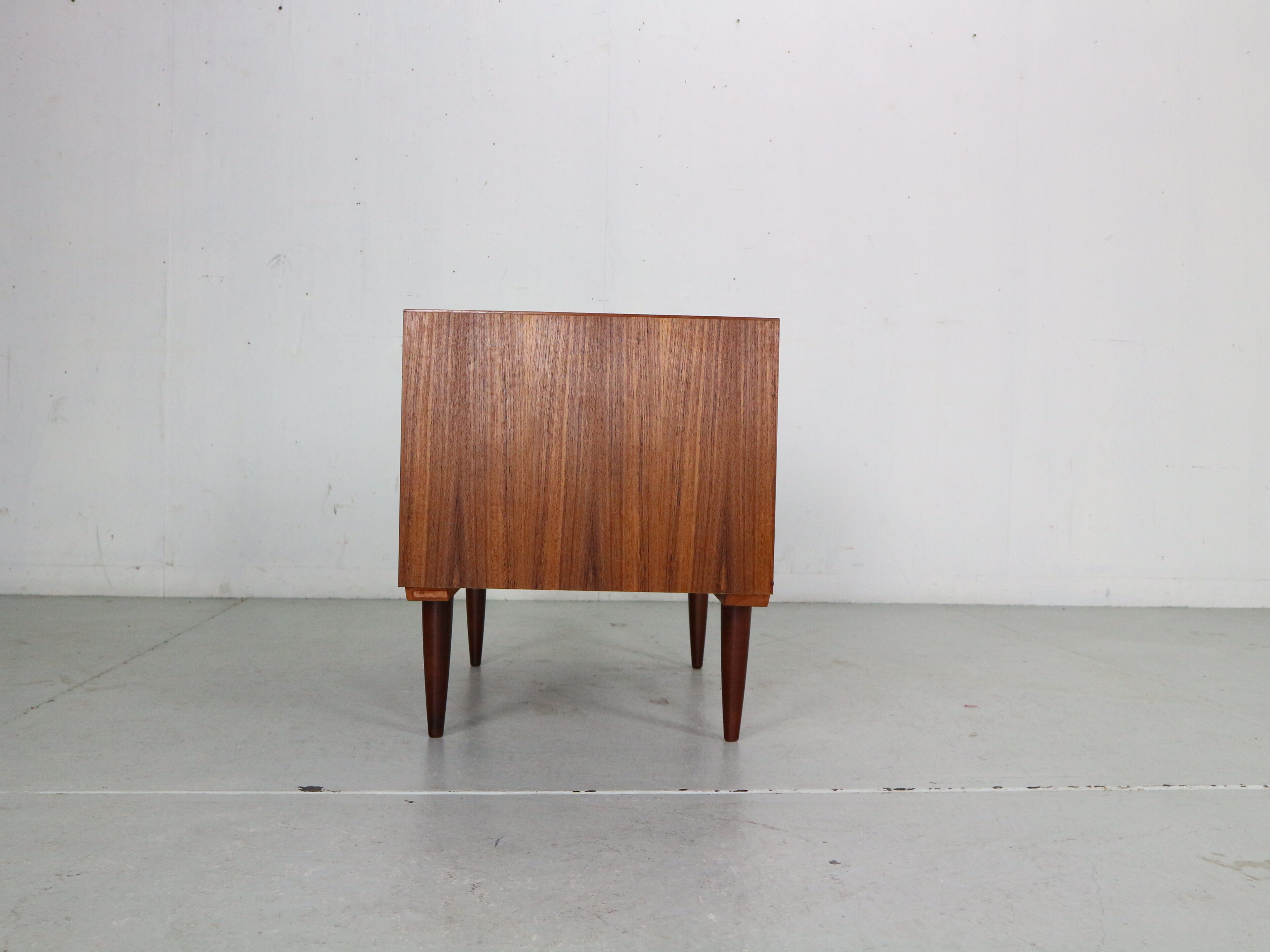 Mid century modern mini teak sideboard, 1960 Denmark