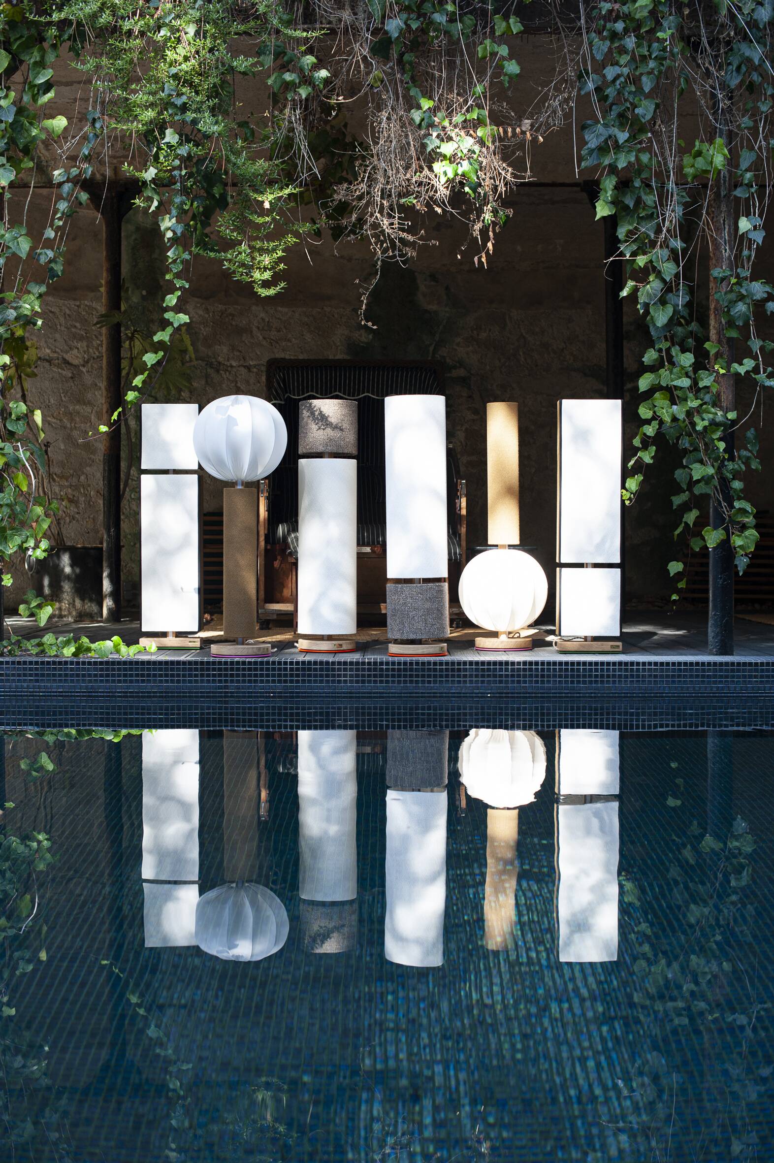 Lampadaire Mima #2, années 2000, Coton / Angélique Delaire /