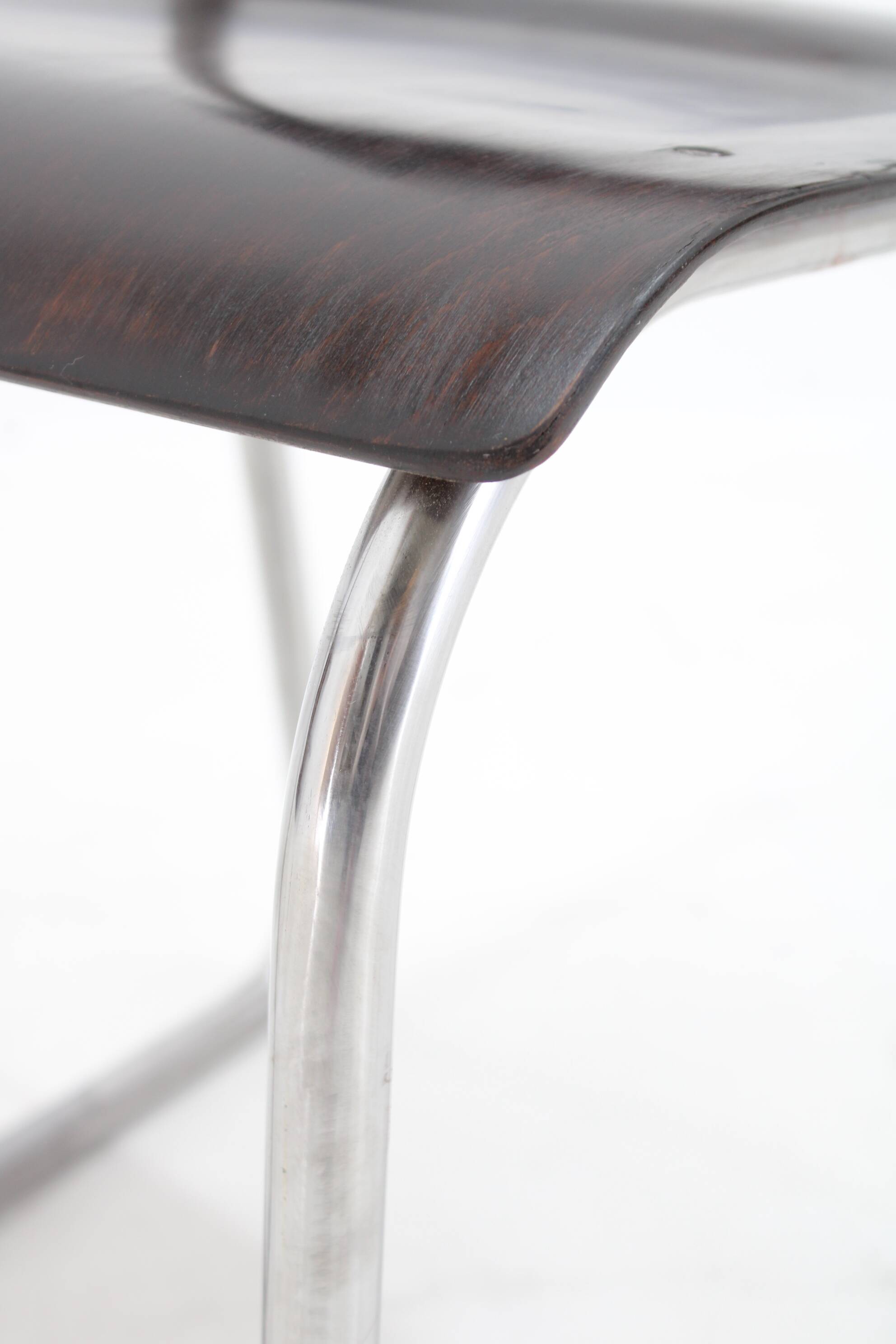 1930s Bauhaus/Functionalist Tubular Chair, Restored