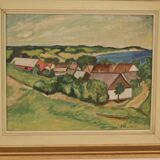 « Maisons de village » par S. Willner