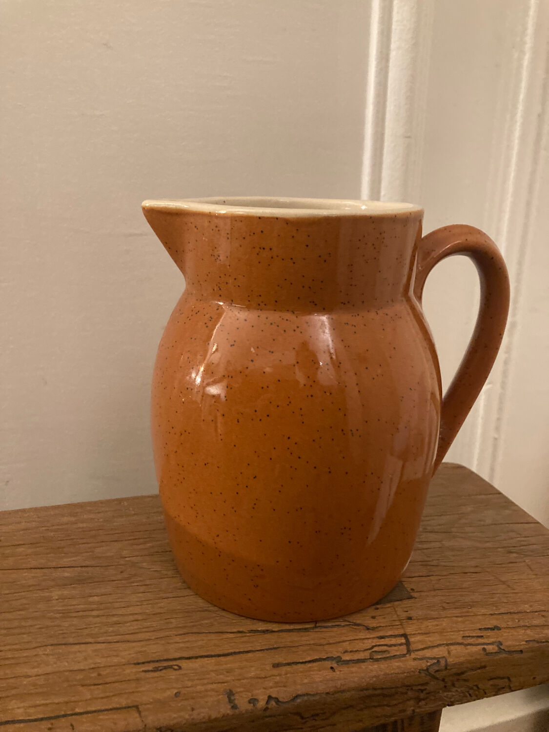 Brown pitcher