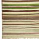 Vintage Striped Turkish Kilim Rug 170x345 cm Handmade Wool