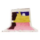 Colorful handmade Beni Ouraine rug