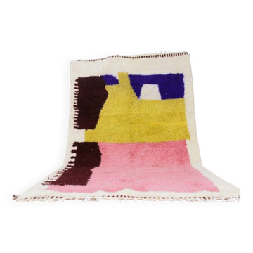 Tapis beni ouraine coloré fait main