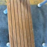 Vintage folding stool / kitchen step / mini ladder