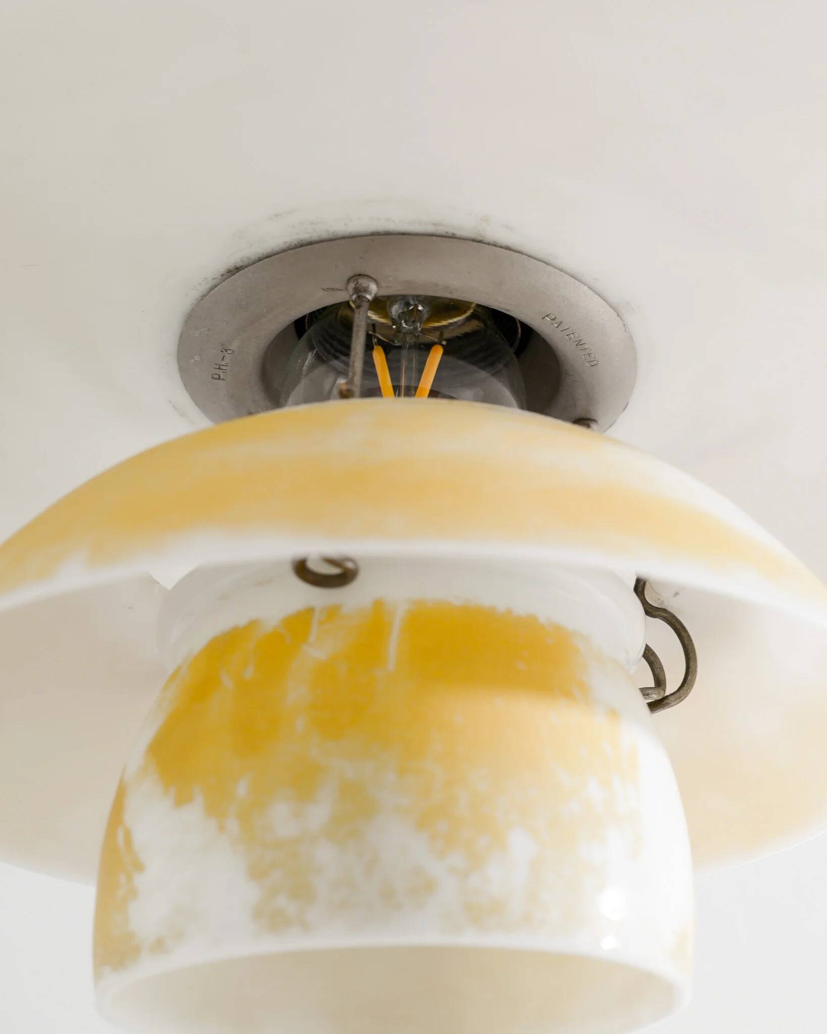 Vintage Danish Mid Century "PH-3.5" Ceiling Lamp by  Poul Henningsen, 1930s