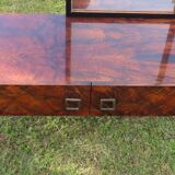 Dressing Table Console Entrance Furniture in Rosewood with Mirror