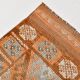 3x11 Orange Brown Tribal Turkish Vintage Runner Rug, 88x330Cm