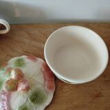 Salins les Bains slip set: cup and sugar bowl
