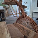 Vintage log basket