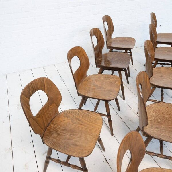 Chaises par Joamin Baumann pour Baumann, 1960, Ensemble de 2