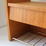Wall console, Scandinavian entrance furniture, 1970