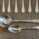 Cutlery set box on 2 levels.62 pieces.silver metal. N°4