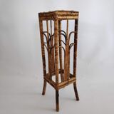 Bamboo plant holder from the years 60