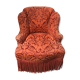 Ancien fauteuil crapaud