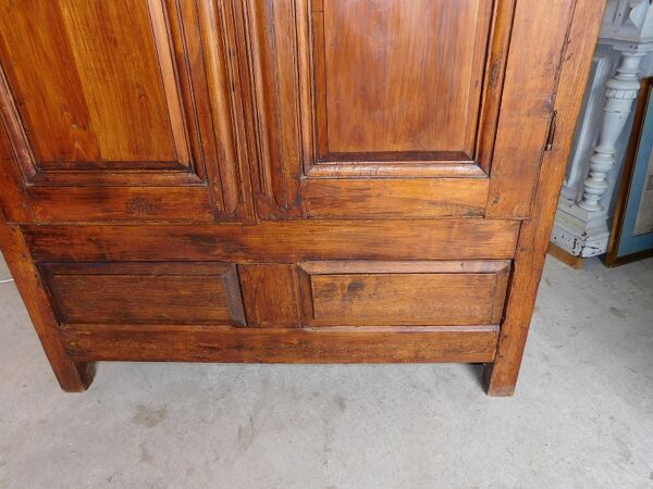Armoire 2 portes transition du xviii ème siecle