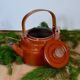 Kettle hygge Scandinavian metal & wood
