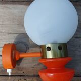 Orange wall lamp