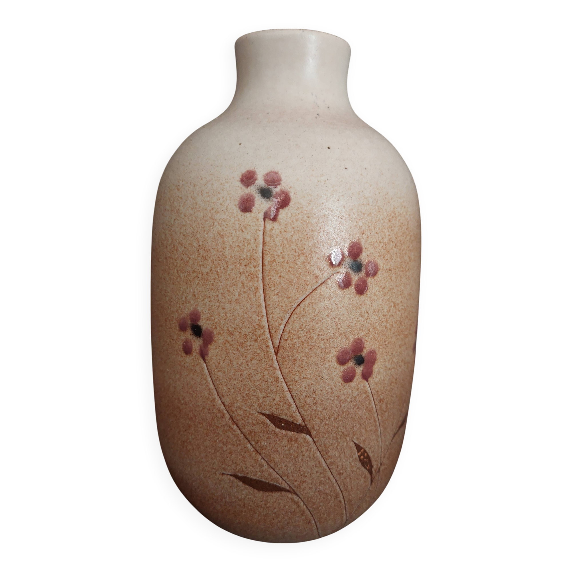 20th century ceramic vase signed Jordi Serra Moragas