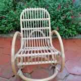 Rocking-chair child rattan