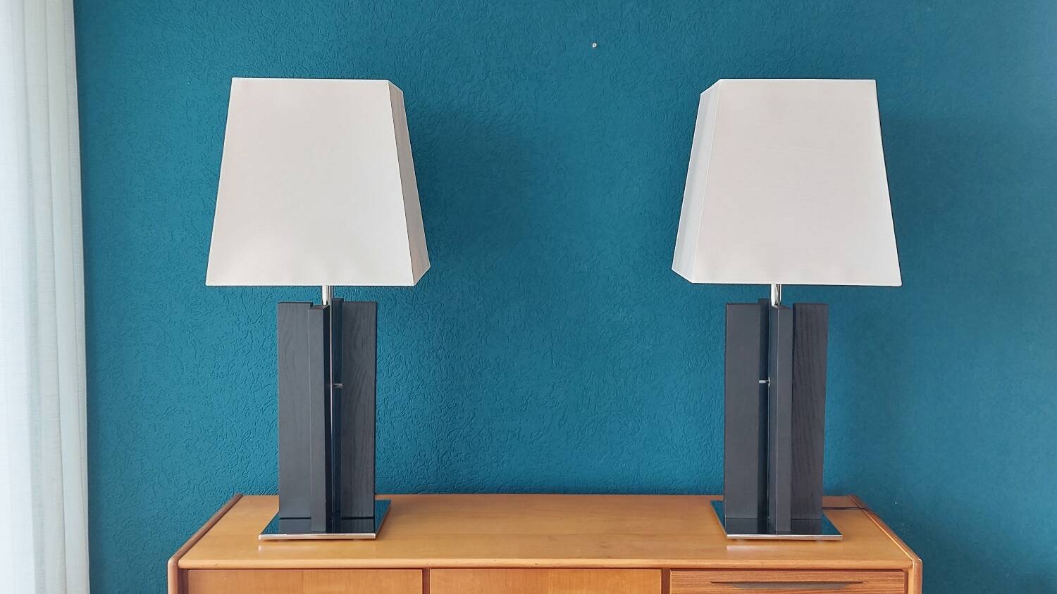 2x XL Tafellamp door Grand&Johnson  2005