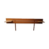 60's wooden headboard