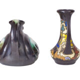 Deux vases en céramique