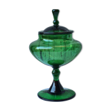 Empoli glass candy box