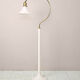 Vintage C-shaped lamp