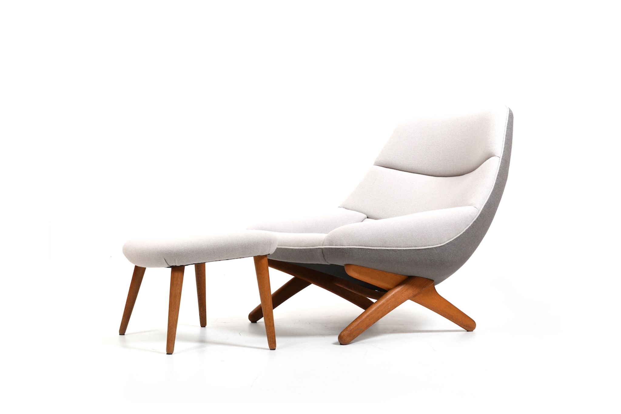 Fauteuil modèle 'ML91' de Illum Wikkelsø, années 1950