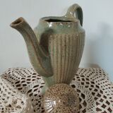 Celadon green ceramic jug/teapot