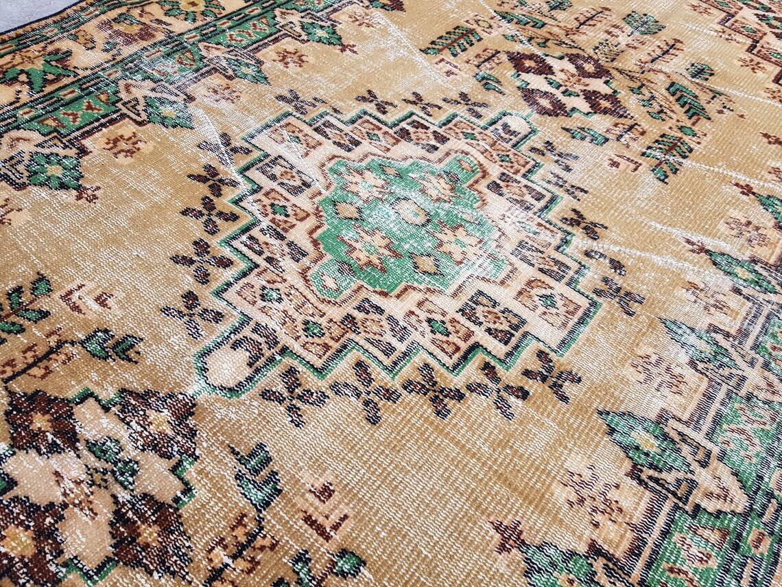 Oushak Turkish Area Rug sku 2333