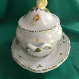 Moustiers earthenware tureen