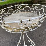 Wrought iron planter