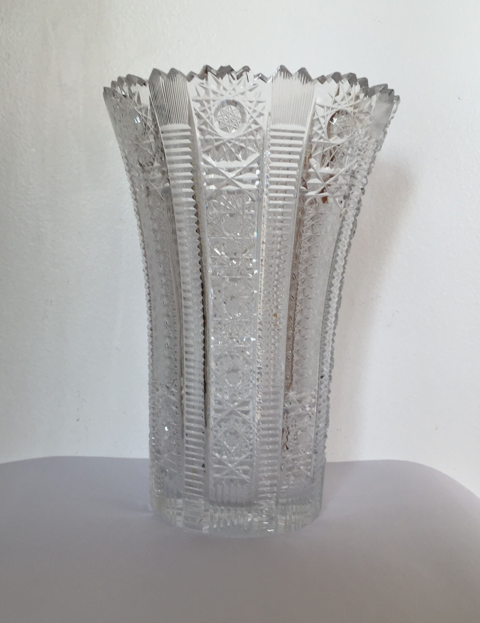 Crystal vase