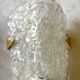 Arlus pair of Murano glass and brass wall lights