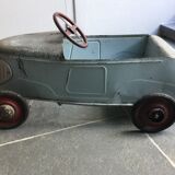 Old metal pedal car 1930