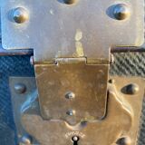 Beaumont Paris leather horse-drawn carriage travel trunk