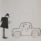 Daninos illustrations from 1962 "The Agents"