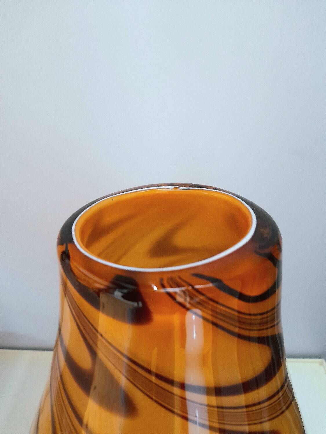 Carlo Moretti vase, Murano 1970.
